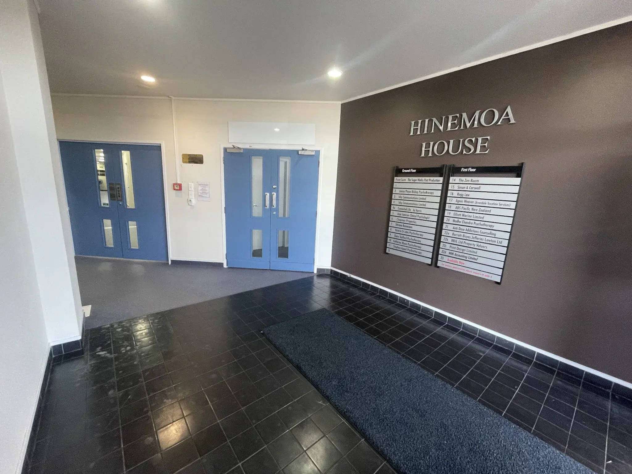 Offices with shared kitchenettes at Hinemoa House, gallery image 1